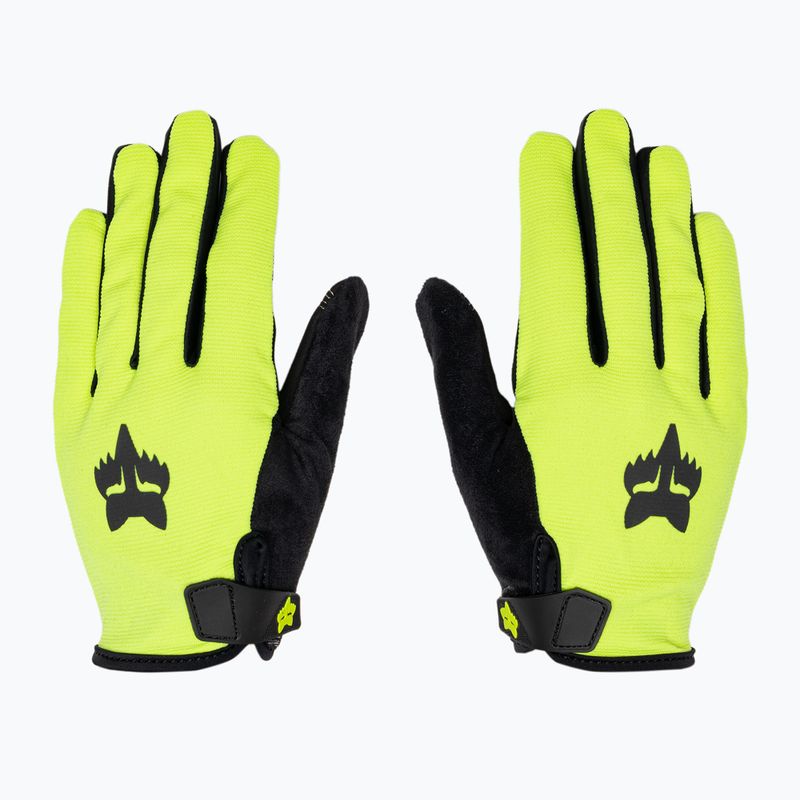 Férfi kerékpáros kesztyű Fox Racing Ranger fluorescent yellow 3