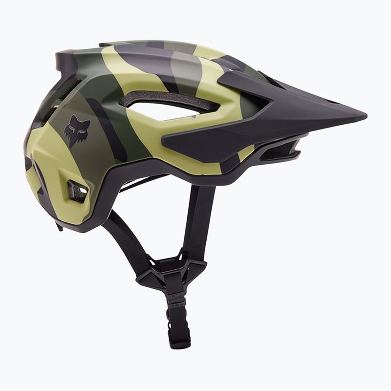 Fox Racing Speedframe Camo zöld terepszínű kerékpáros sisak 2