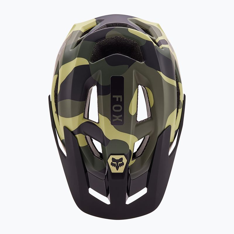 Kerékpáros sisak Fox Racing Speedframe Camo green camo 3