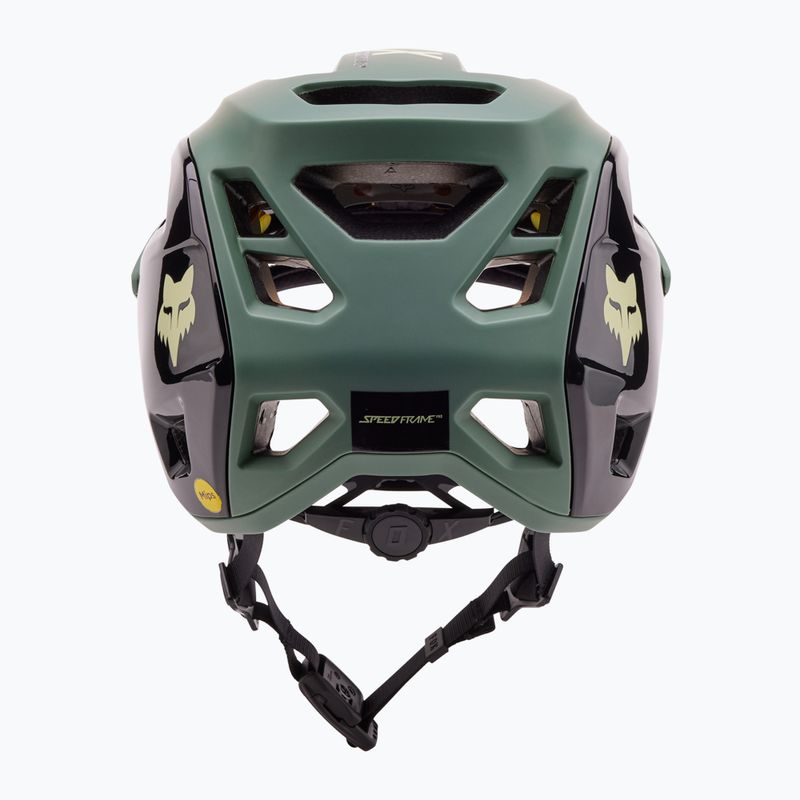 Kerékpáros sisak Fox Racing Speedframe Pro Blocked hunter green 3