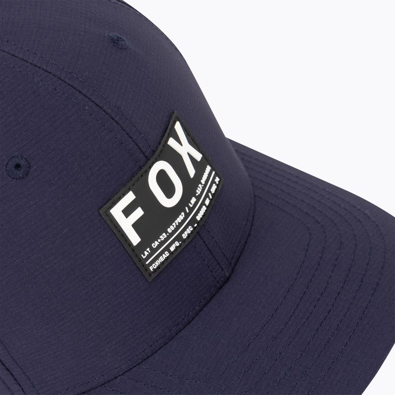 Férfi Fox Racing Non Stop Tech Flexfit baseball sapka éjfélkor 3