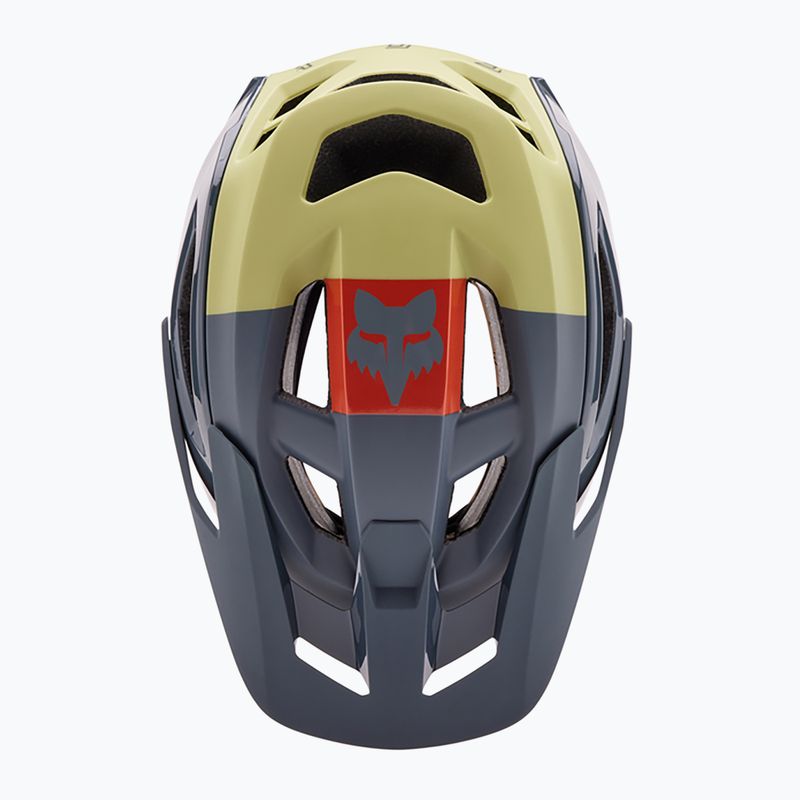 Kerékpáros sisak Fox Racing Speedframe Pro Klif pale green 3