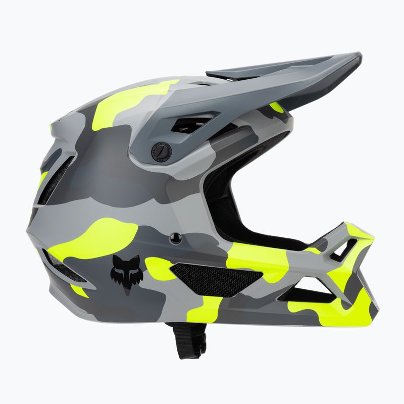 Fox Racing Rampage Camo Jr gyermek biciklis sisak fehér camo 4