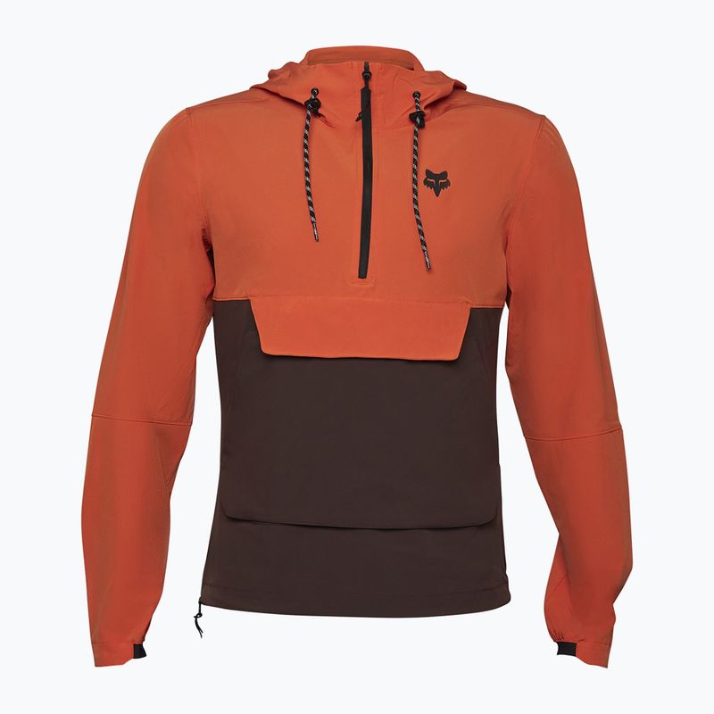 Férfi kerékpáros dzseki Fox Racing Ranger Wind Pullover atomi narancssárga 4