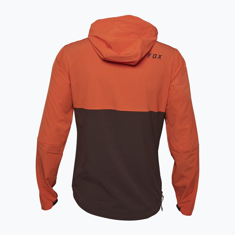 Férfi kerékpáros dzseki Fox Racing Ranger Wind Pullover atomic orange 5