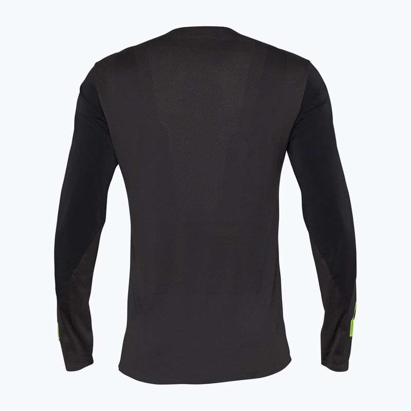 Férfi kerékpáros hosszú ujjú felső Fox Racing Rawtec LS black 8