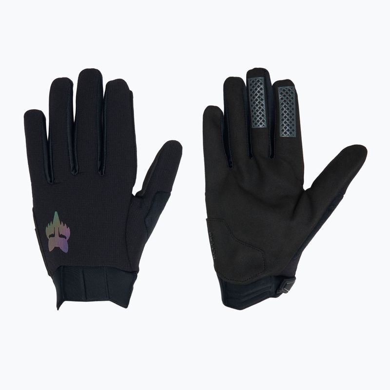 Férfi kerékpáros kesztyű Fox Racing Defend Lo-Pro Fire black