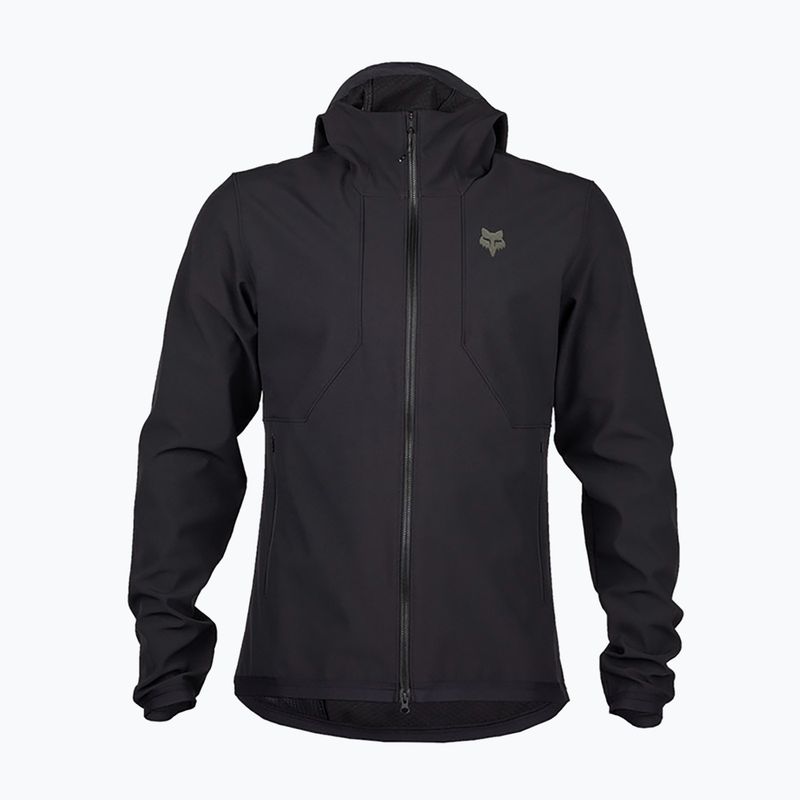 Férfi kerékpáros pulóver Fox Racing Ranger Tűz Hoodie fekete 6