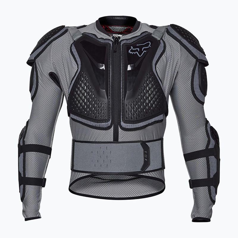Fox Racing Titan Sport férfi kerékpáros páncél felhő szürke