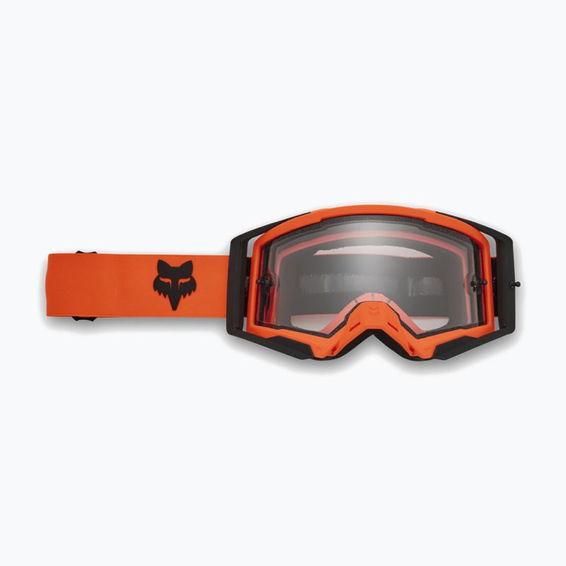 Kerékpáros szemüveg Fox Racing Airspace Enduro fluorescent orange/grey