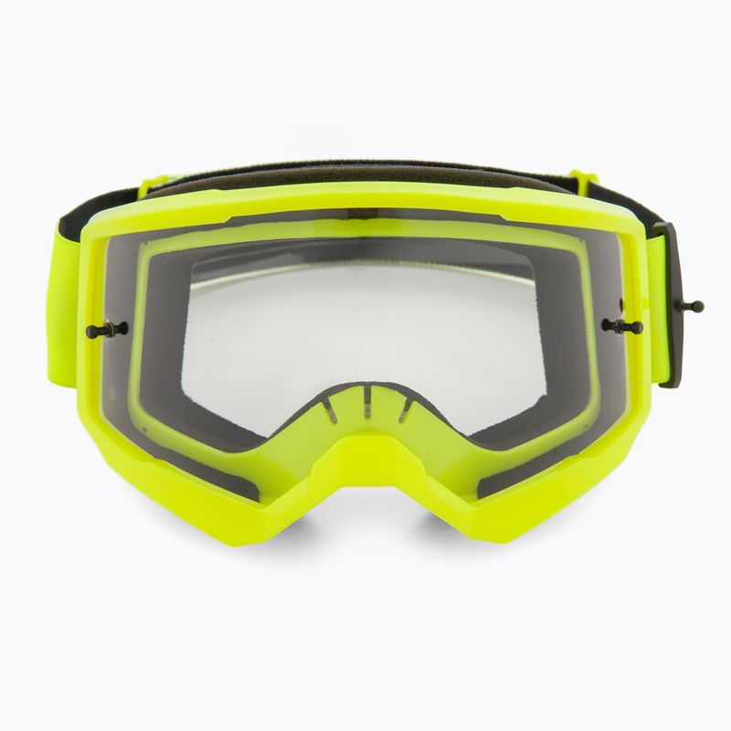 Kerékpáros szemüveg Fox Racing Main Core fluorescent yellow/clear 2