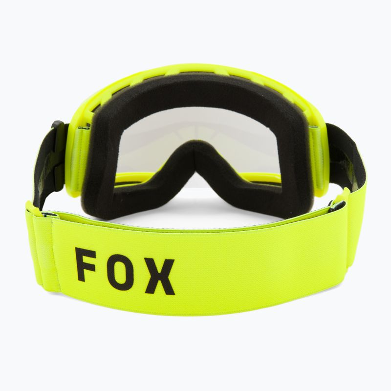 Kerékpáros szemüveg Fox Racing Main Core fluorescent yellow/clear 3