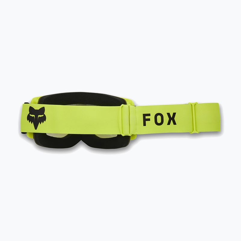Kerékpáros szemüveg Fox Racing Main Core fluorescent yellow/clear 2