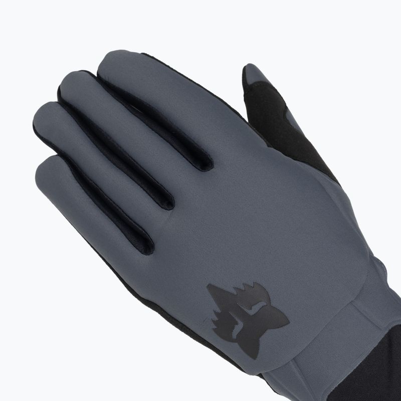 Férfi kerékpáros kesztyű Fox Racing Defend Thermo graphite 4
