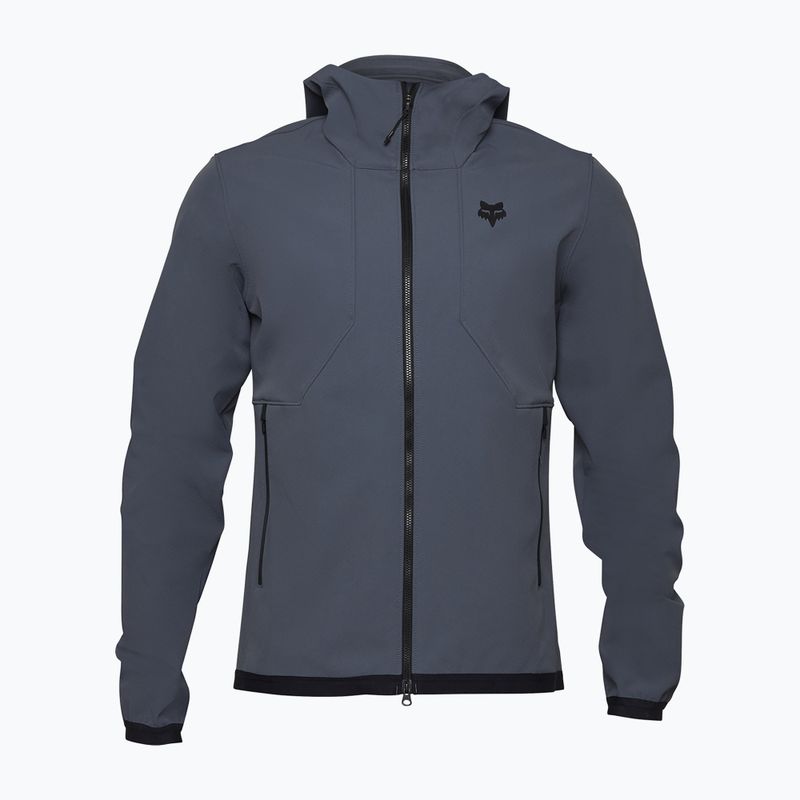 Férfi kerékpáros pulóver Fox Racing Ranger Fire Hoodie grafit 4