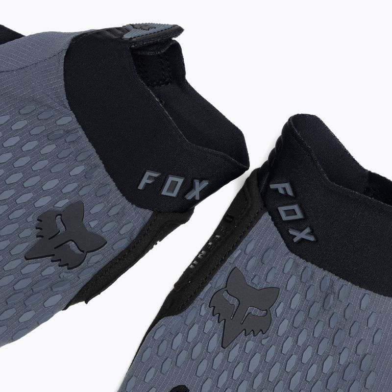 Férfi kerékpáros kesztyű Fox Racing Defend graphite 4