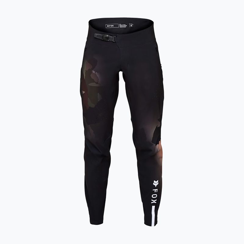 Férfi kerékpáros nadrág Fox Racing Flexair GM green camo