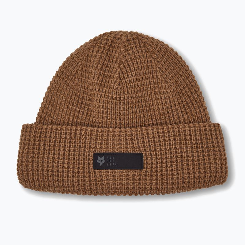 Férfi Fox Racing Zenther Beanie diófa téli sapka