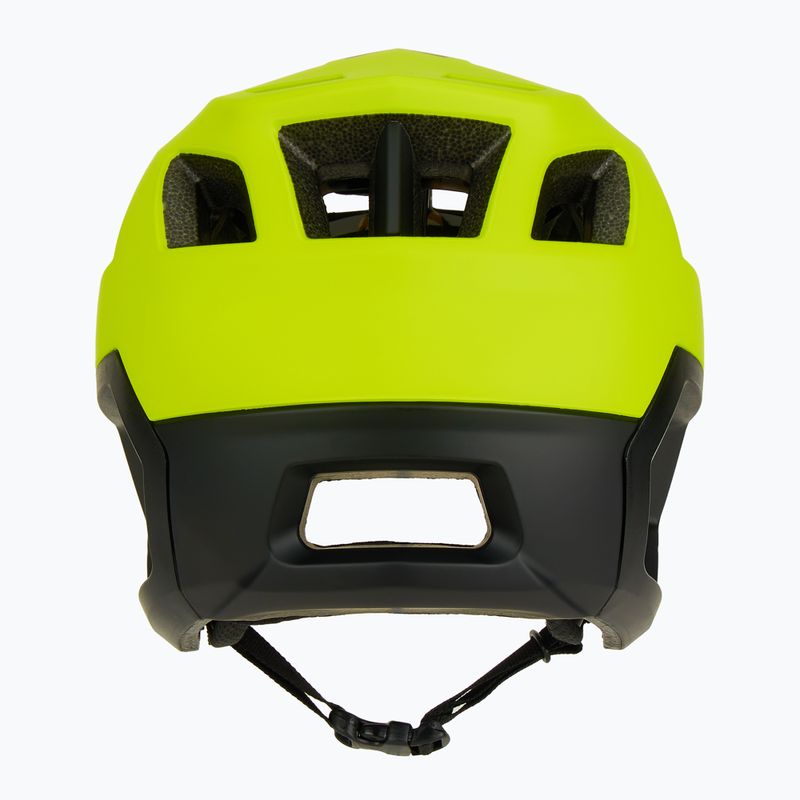 Fox Racing Dropframe kerékpáros sisak fluoreszkáló sárga 3