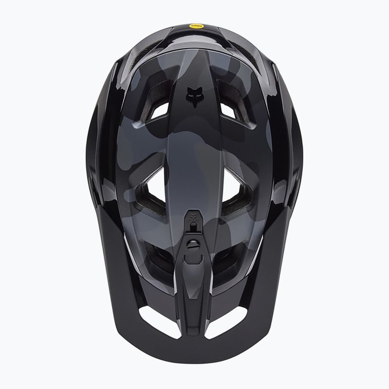 Fox Racing Speedframe RS Camo fekete terepszínű kerékpáros sisak 4