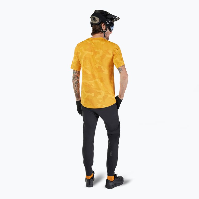 Férfi kerékpáros mez Fox Racing Ranger Ranger Tru Dri mandarin 3