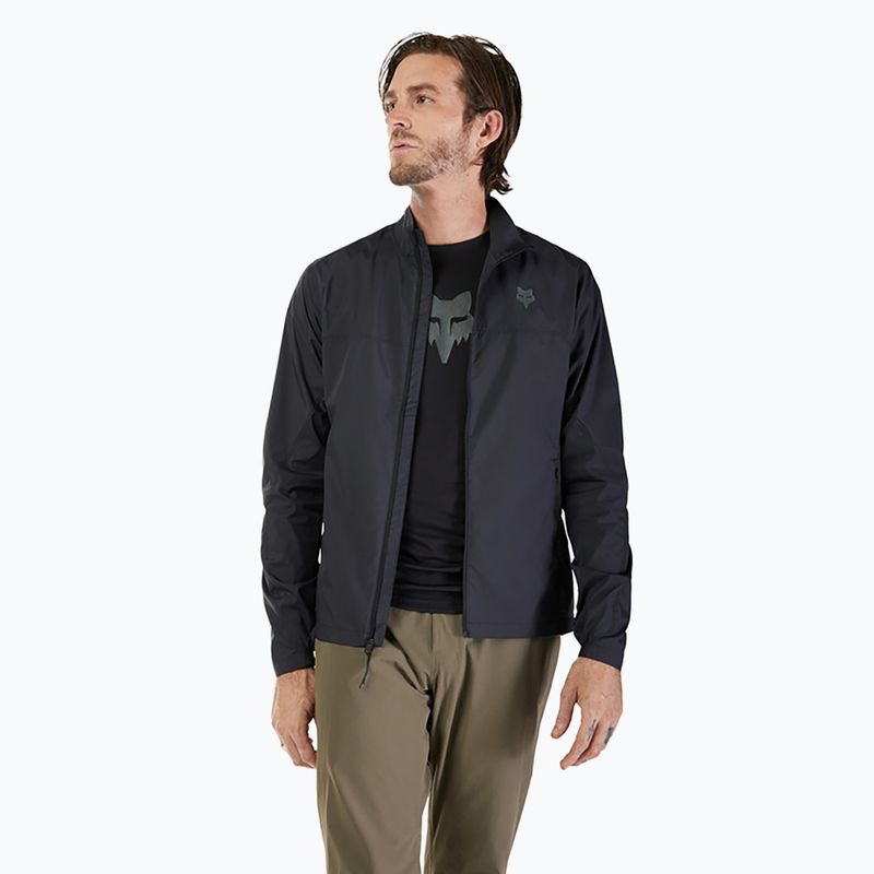 Férfi kerékpáros dzseki Fox Racing Ranger Wind fekete 3