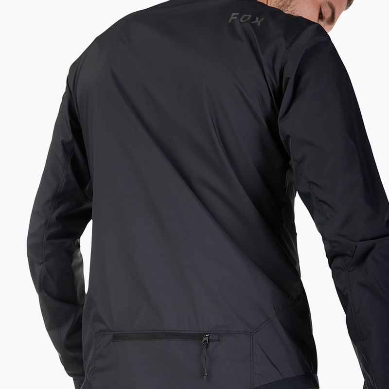 Férfi kerékpáros dzseki Fox Racing Ranger Wind fekete 5