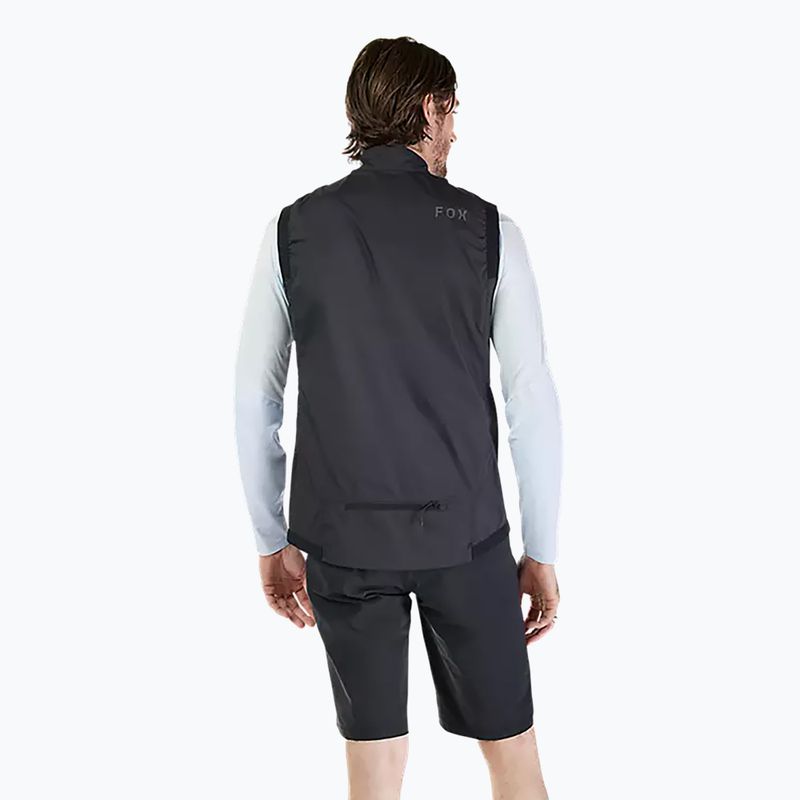 Férfi kerékpáros mellény Fox Racing Ranger Wind fekete 2