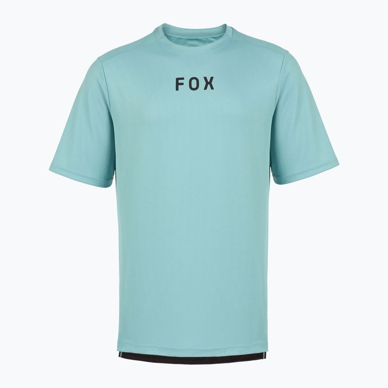 Fox Racing Ranger Wordmark férfi kerékpáros mez vintage mosás kék