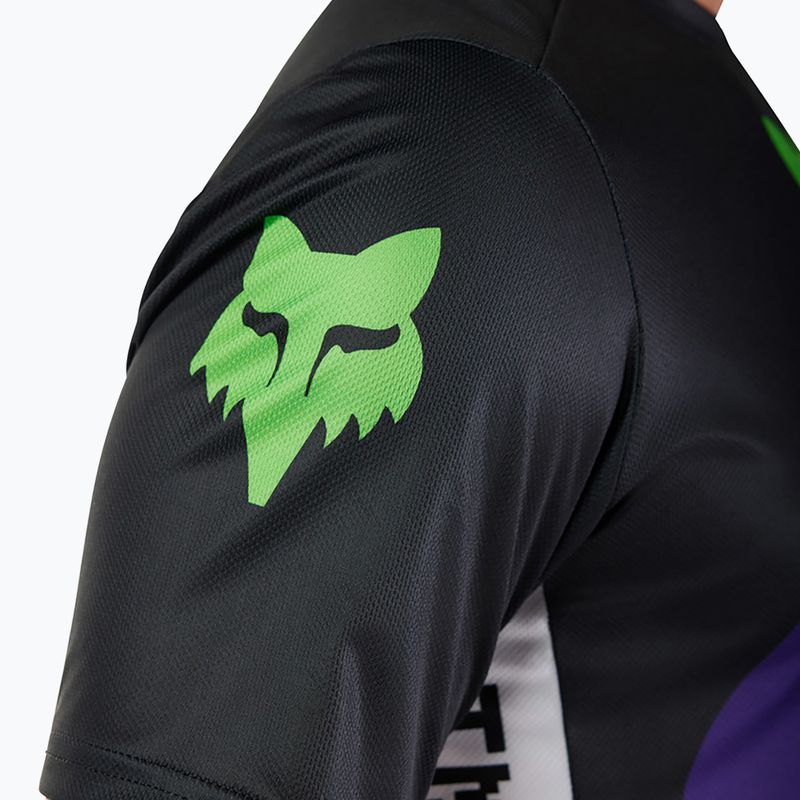 Férfi kerékpáros mez Fox Racing Ranger Grid fekete 5