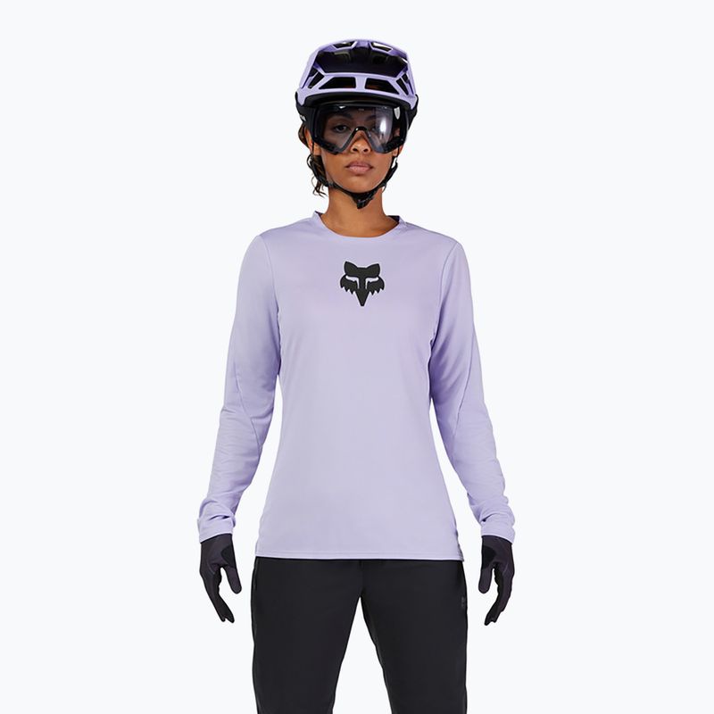 Női kerékpározás hosszú ujjú Fox Racing Ranger Fox Head W lila