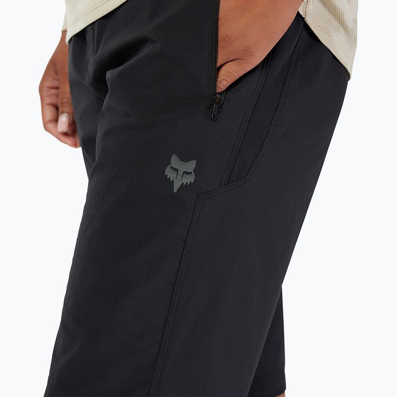 Női kerékpáros rövidnadrág Fox Racing Ranger Liner W fekete 3