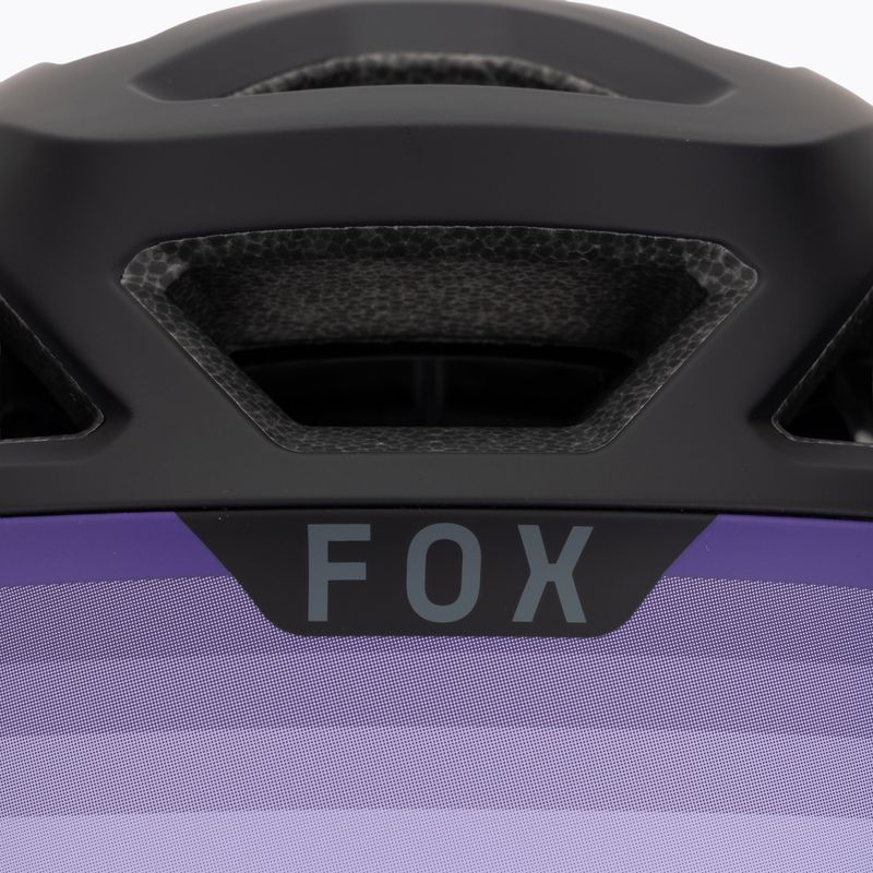 Fox Racing Dropframe Pro Grid fekete kerékpáros sisak 7
