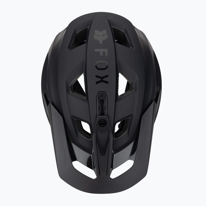 Kerékpáros sisak Fox Racing Speedframe Solid fekete 6