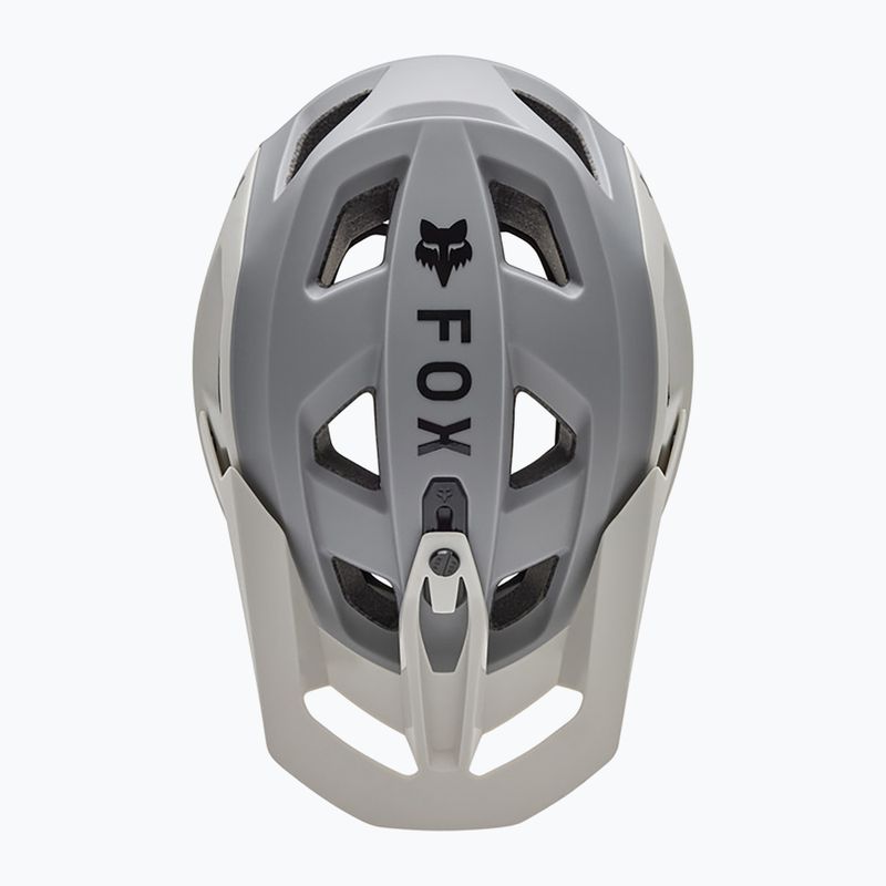 Fox Racing Speedframe 5050 világosszürke kerékpáros bukósisak 4