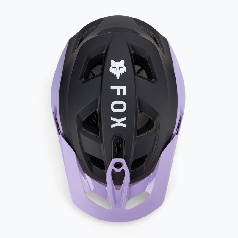 Fox Racing Speedframe 5050 lila kerékpáros sisak 6