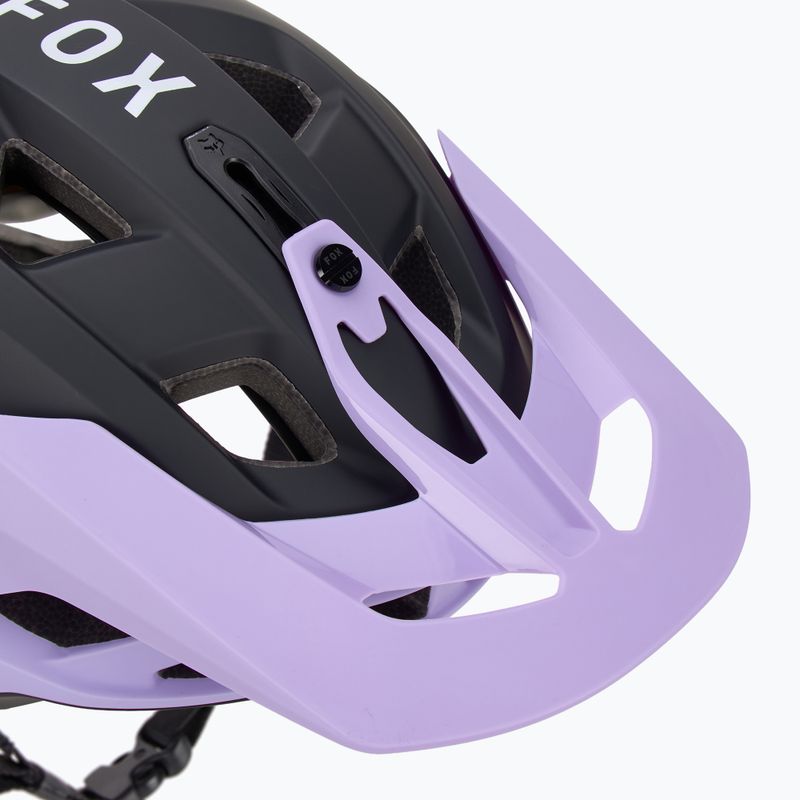 Fox Racing Speedframe 5050 lila kerékpáros sisak 7