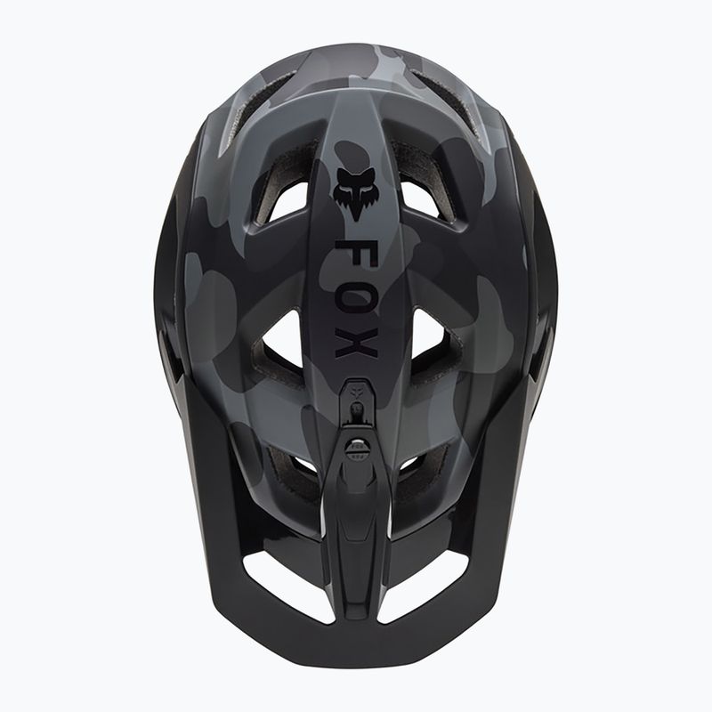 Fox Racing Speedframe Camo fekete terepszínű kerékpáros sisak 4