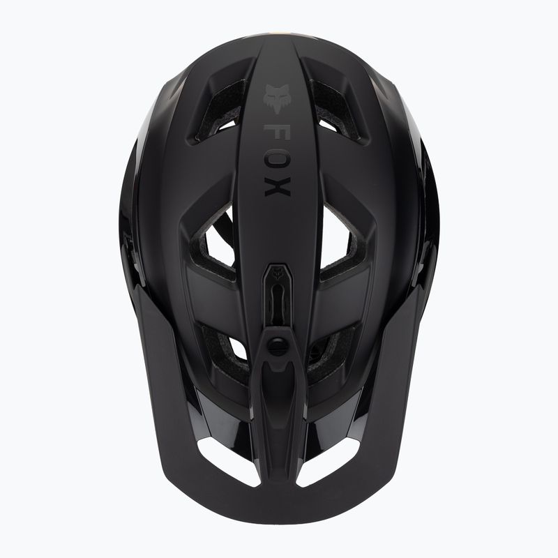 Fox Racing Speedframe Pro matt fekete kerékpáros sisak 6