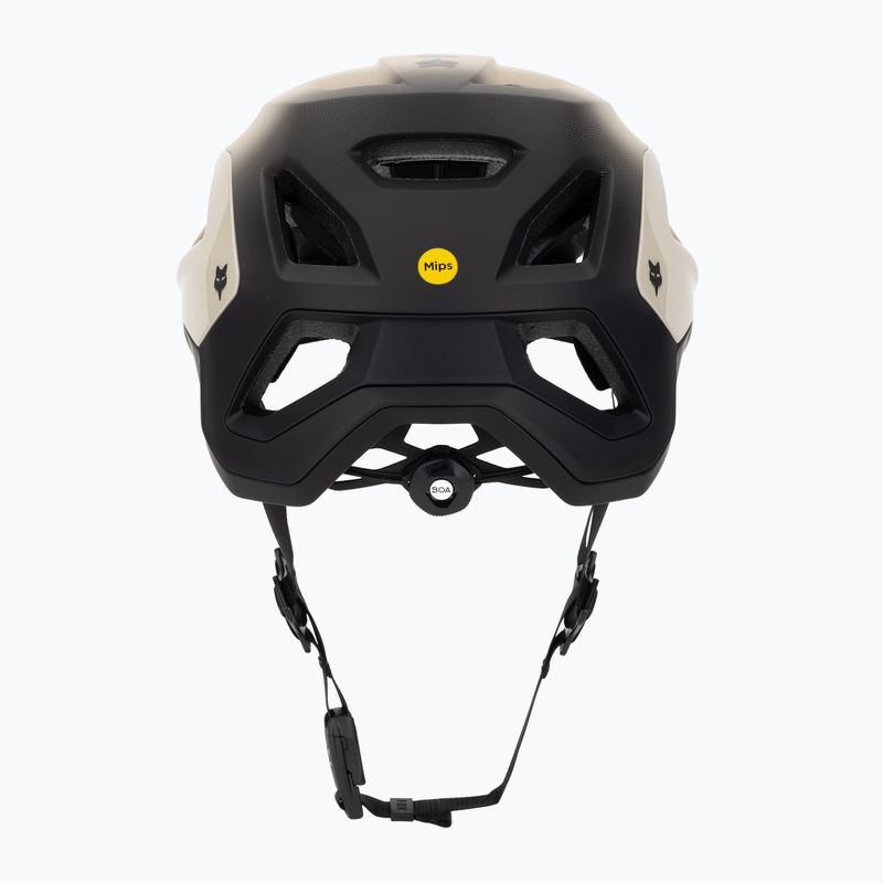 Fox Racing Speedframe Pro Backfade krémszínű kerékpáros sisak 4