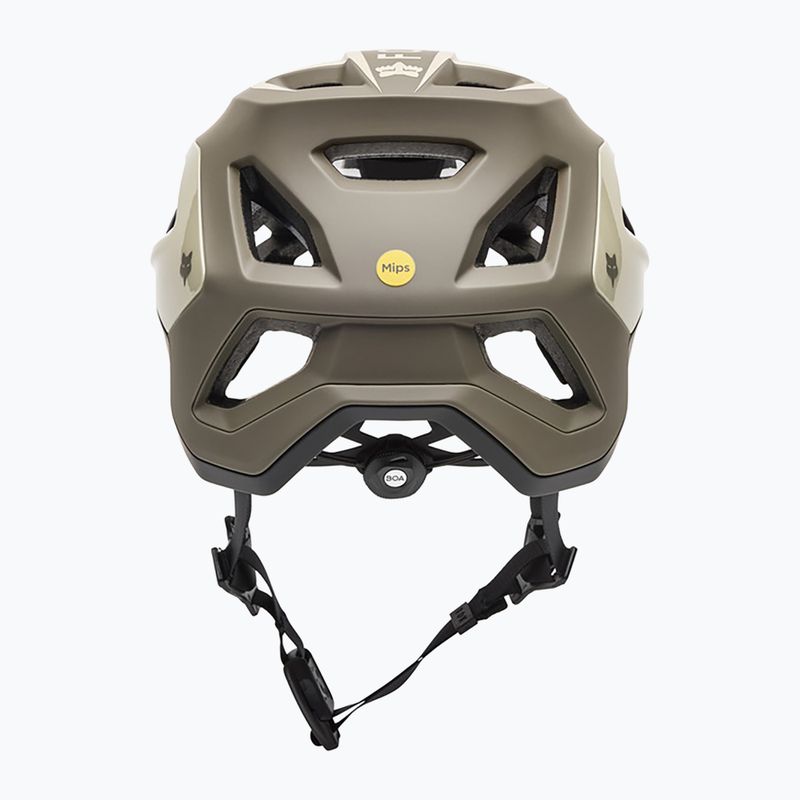 Fox Racing Speedframe Pro Defy krémszínű kerékpáros sisak 3