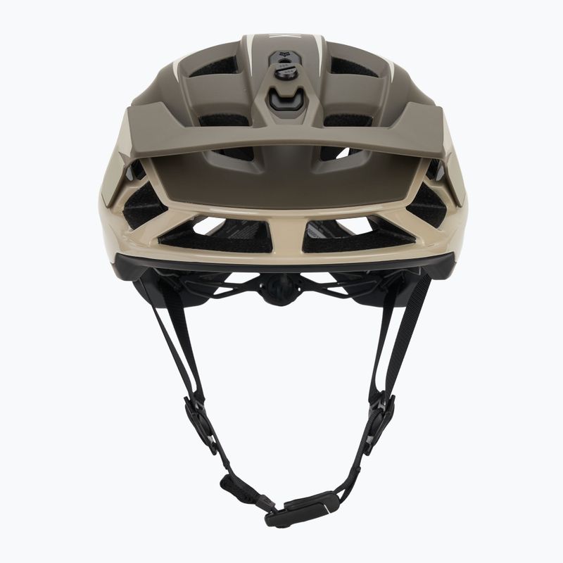 Fox Racing Speedframe Pro Defy krémszínű kerékpáros sisak 2