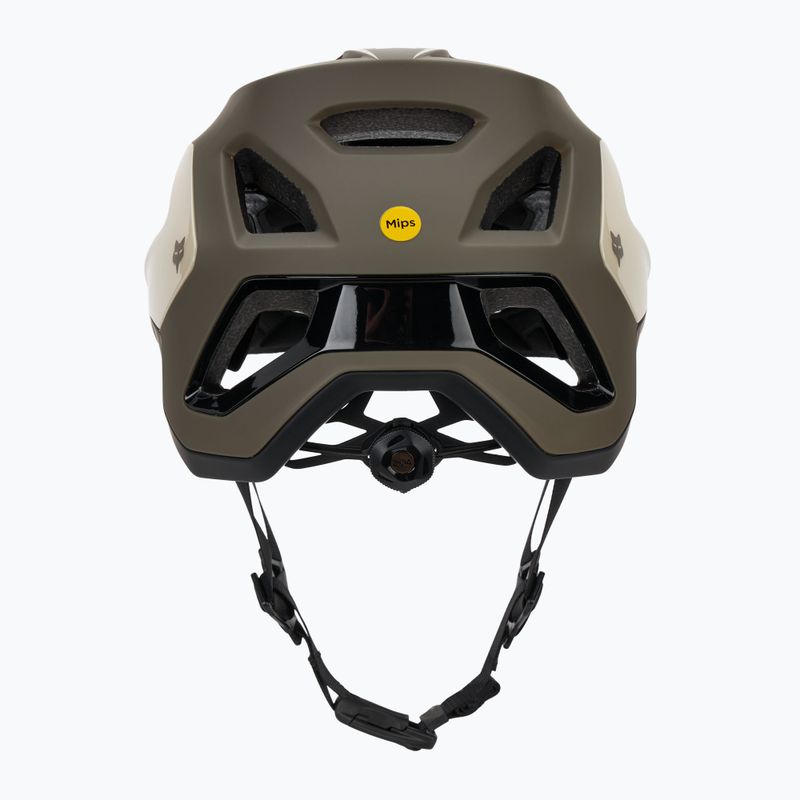 Fox Racing Speedframe Pro Defy krémszínű kerékpáros sisak 3