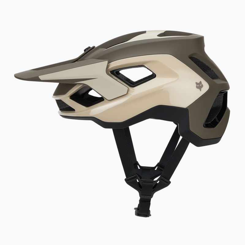 Fox Racing Speedframe Pro Defy krémszínű kerékpáros sisak 4
