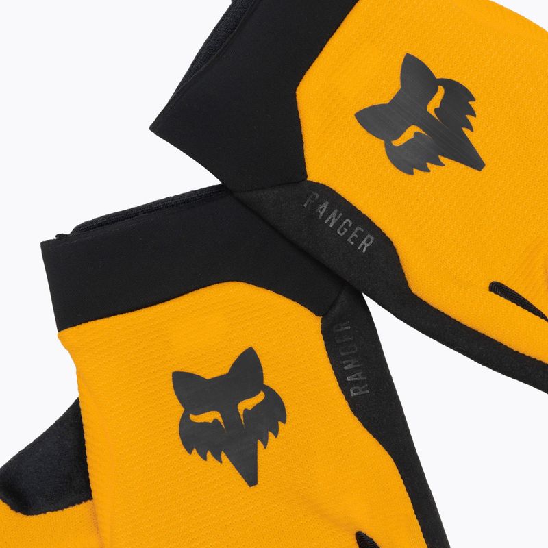 Férfi kerékpáros kesztyű Fox Racing Ranger tangerine 4