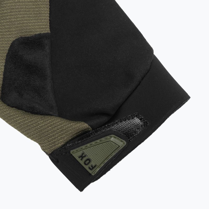 Férfi kerékpáros kesztyű Fox Racing Ranger katonai 5