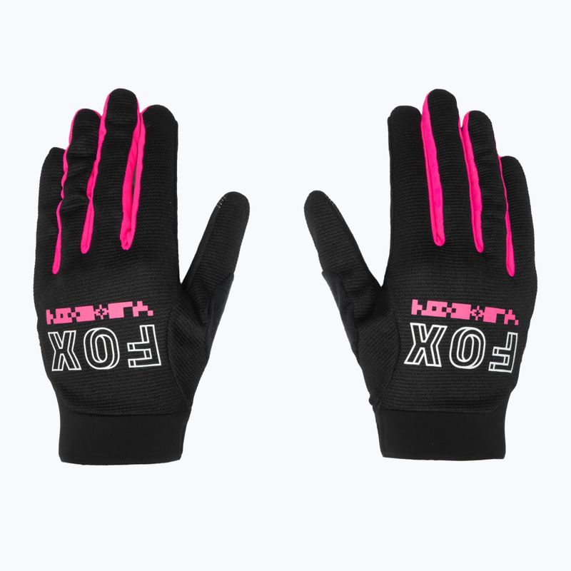 Férfi kerékpáros kesztyű Fox Racing Ranger Digi Image fekete 2
