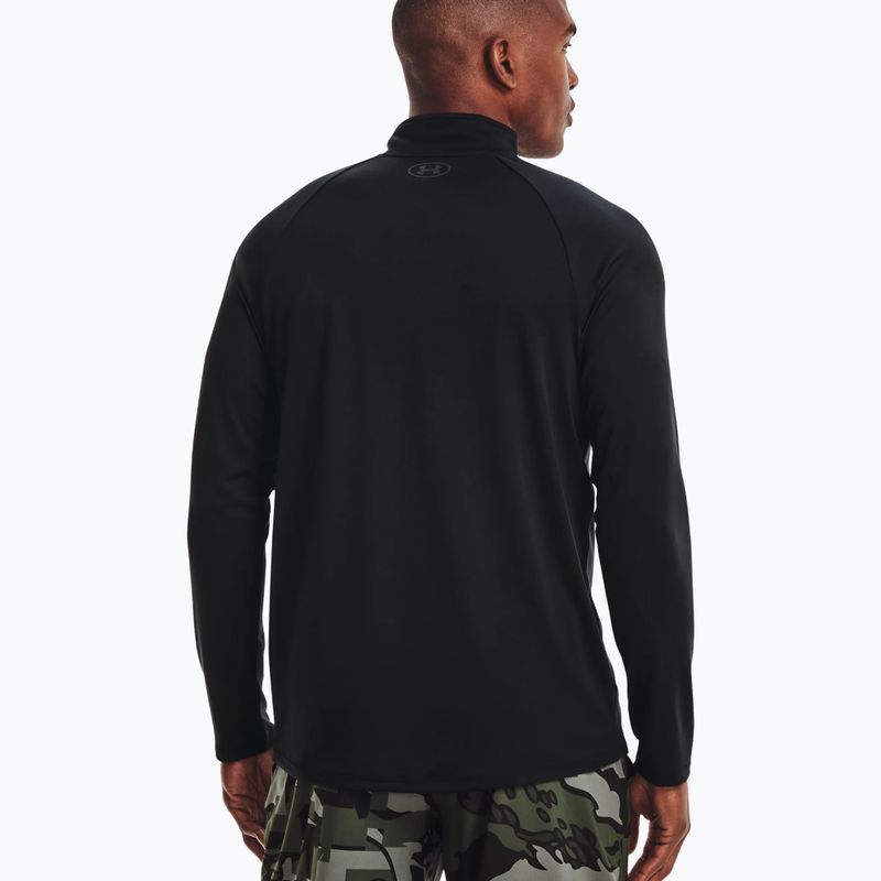 Under Armour Tech 2.0 1/2 Zip férfi edzőpulóver fekete 1328495-001 4
