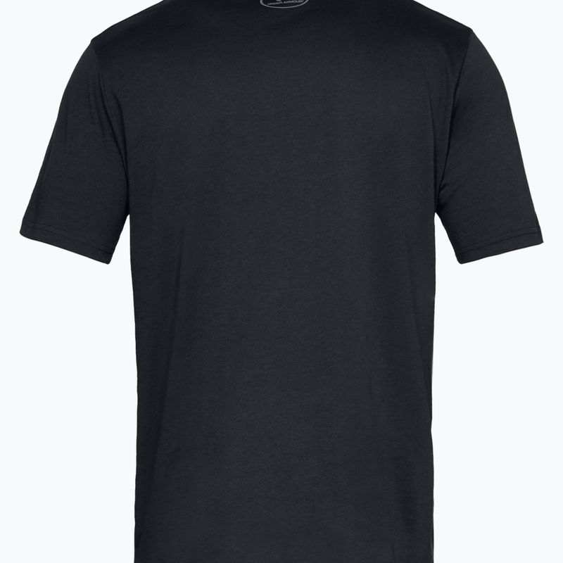 Under Armour Big Logo férfi edzőpóló fekete 1329583-001 2