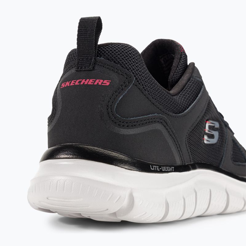 SKECHERS Track Scrolic férfi edzőcipő fekete/piros 9